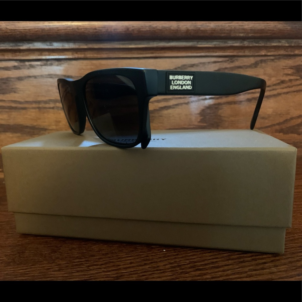 Burberry black sunglasses